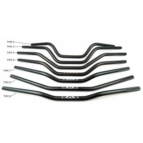 MCU 22mm Aluminium Handlebar  Type 9