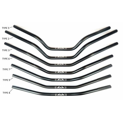 MCU 22 mm aluminium stuur Type 8