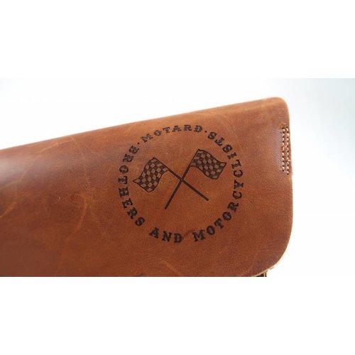 Motard Germany Satteltasche / Scrambler Bag - New Brown Oxide