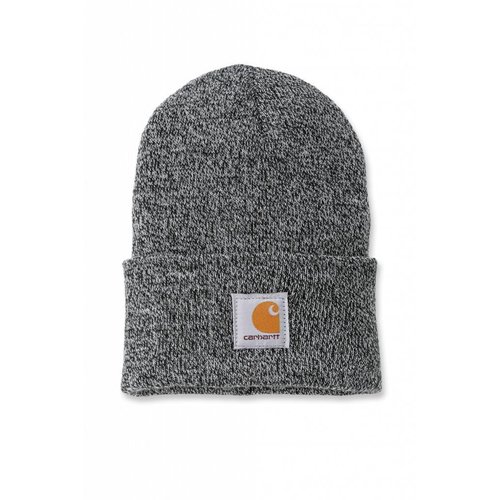 Carhartt ACRYLIC Rippstrickmütze BLACK/WHITE