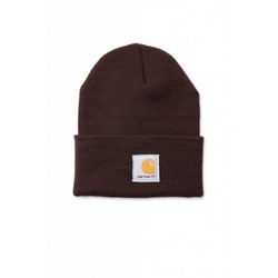 Bonnet Watch brun foncé