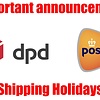 Important Announcement Shipping With The Holidays