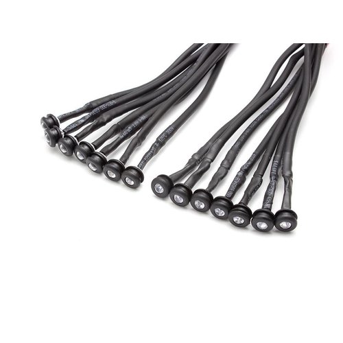 Red DIY Universal Fender Mount LED Auxiliary Light Set - 14 Piece