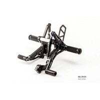 Rearset Sportster - Black