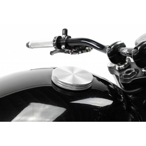 Bouchon de réservoir de carburant "moleté" - Triumph Bonneville, Scrambler, Thruxton