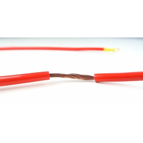 MCU + (rood) Kabel 40CM - 2.5mm²，15A
