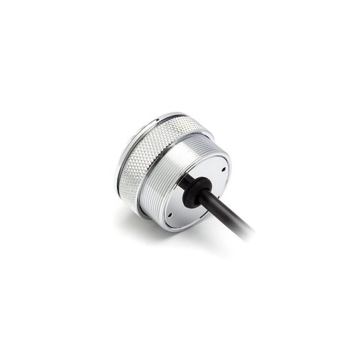 1,65 "Chrome Mini Unterputz CNC Billet Alum Prison grill LED Stop / Rücklicht