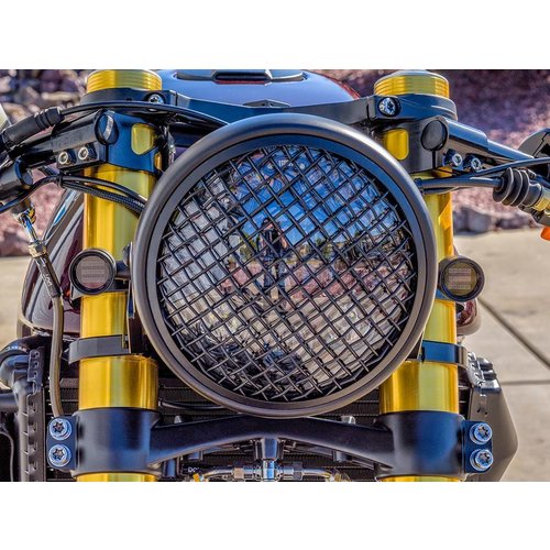 DERBY Black  CNC Machined Classic Mini LED Turn Signals