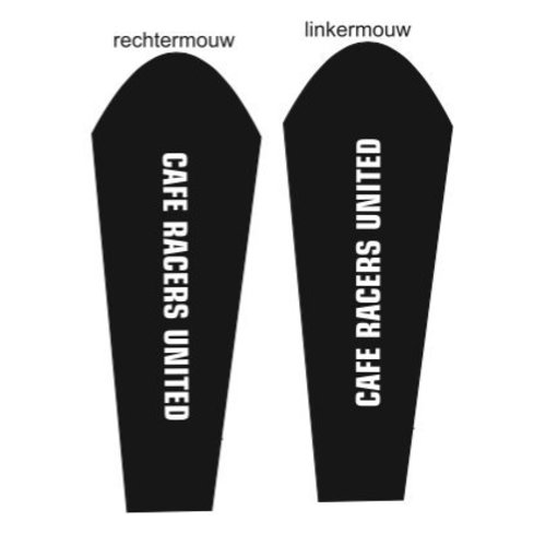 Cafe Racers United Predator Zip Hoodie Schwarz