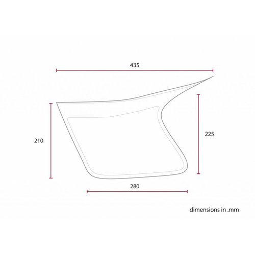 C.Racer Plaque d'immatriculation vintage en ABS