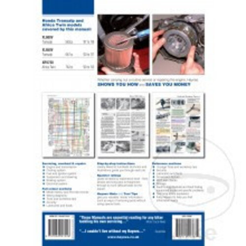 Haynes Werkplaatshandboek HONDA XL600/650 V & XRV750 AFRICA