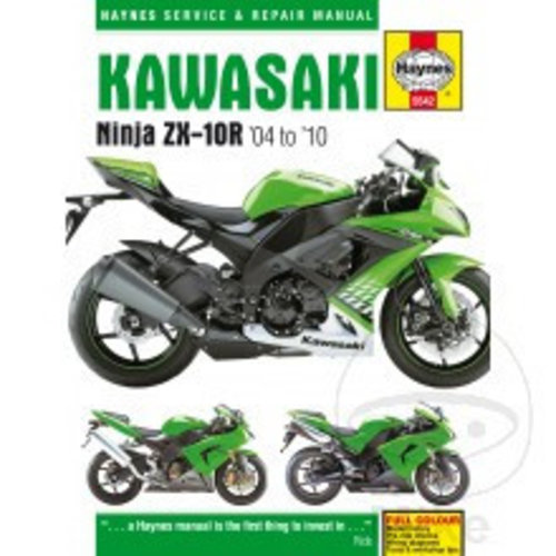 Haynes Manuel de réparation KAWASAKI NINJA ZX-10R (04-10)