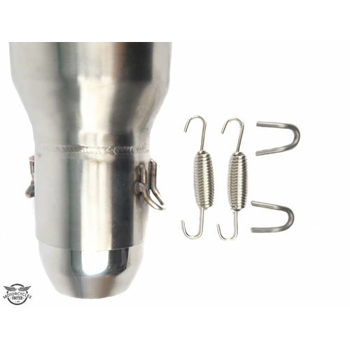 GP Muffler Stainless Steel 51mm + dB-Killer