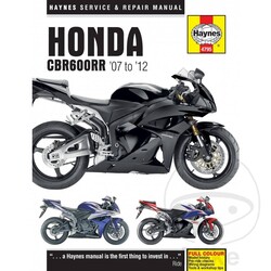 Manuel de réparation HONDA CBR600 RR (07-12)