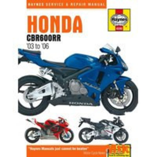 Haynes Repair Manual HONDA CBR600RR 2003 - 2006