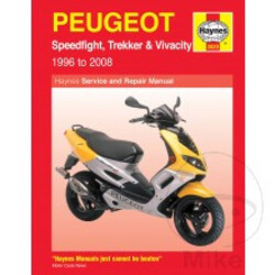 Werkplaatshandboek PEUGEOT SPEEDFIGHT, TREKKER & VIVACITY SCOOTERS 1