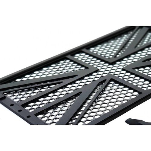 Motone Billet Radiator Guard Kit - Union Jack