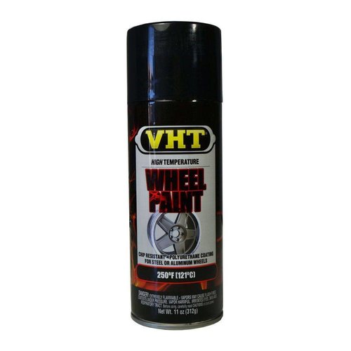 VHT Peinture jante noir brillant