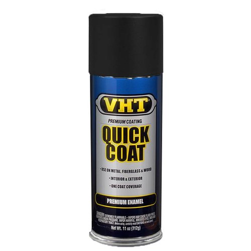 VHT Manteau rapide noir