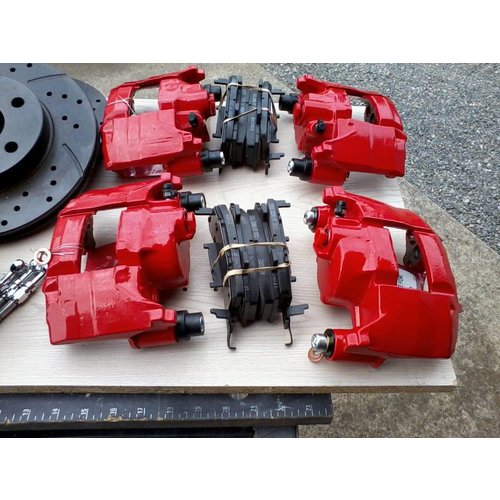 VHT Bremssattel Emaille Echtrot