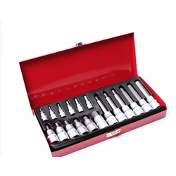 Hex Socket Set 1/2" - Extra Strong 18 Parts