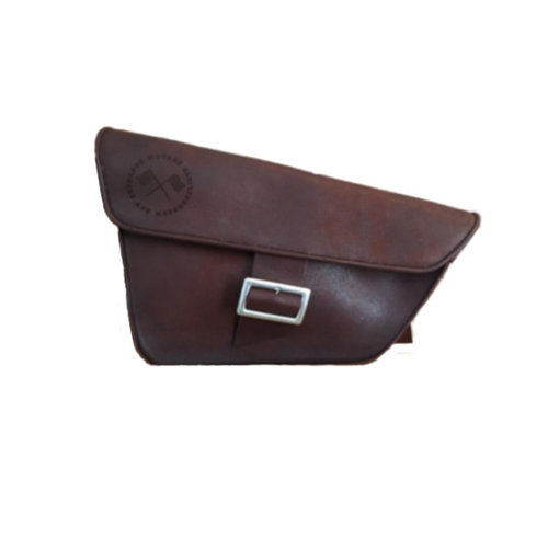 Motard Germany Saddle Bag / Scrambler Bag - Chocolate Brown