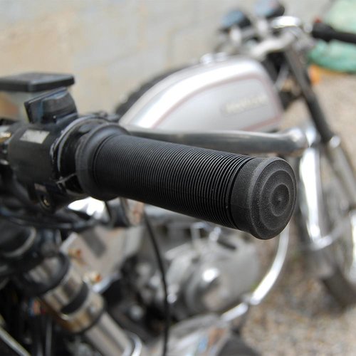 Biltwell 1" Kung Fu Grips Black TPV