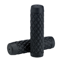 Poignées Torker 22mm Noir TPV