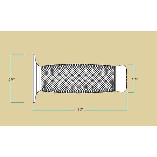 Biltwell 22mm Renegade Grips grey TPV