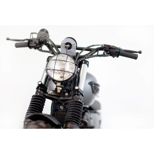 Biltwell Thruster 1" Handvatten Zwart TPV
