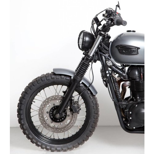 Biltwell Thruster 1" Handvatten Zwart TPV