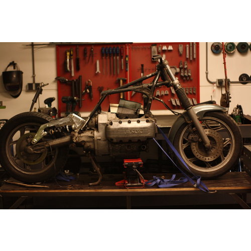 Wimoto BMW K75 K100 K1100  Schwingen- / Pro-Link-Federungssatz