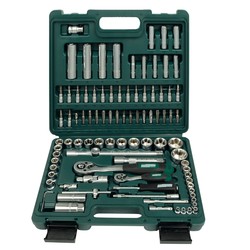 Socket set SL 94 pieces 1/4+1/2 "
