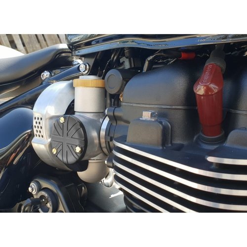 Motone Cache pour carter TPS avec Union jack