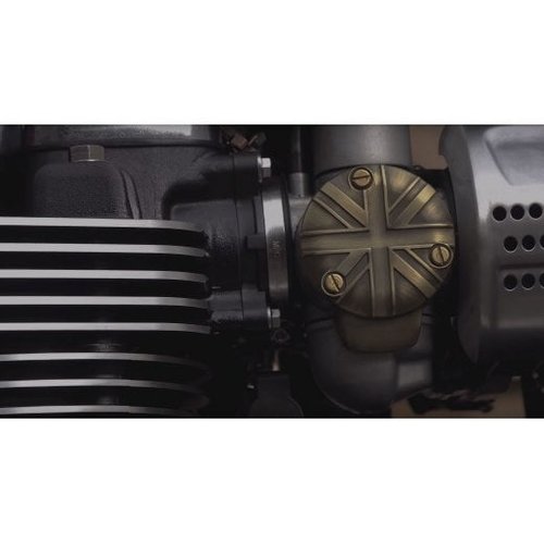 Motone Cache pour carter TPS avec Union jack