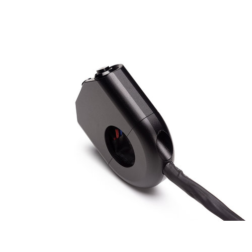 3 Button Switch Aluminium / Black