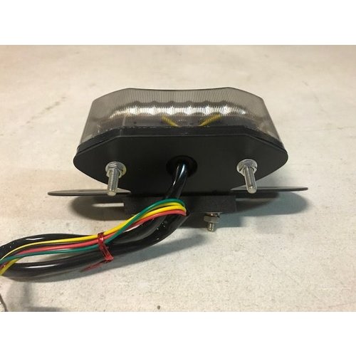 MCU Taillight With Integraded Indicators 'Clear'