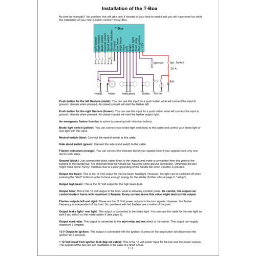 Axel Joost Elektronik Elektronic Box Version T (Trick box)