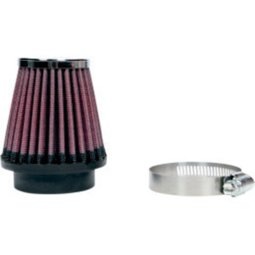 K&N Conical air filter universal 49 mm with hose clamp