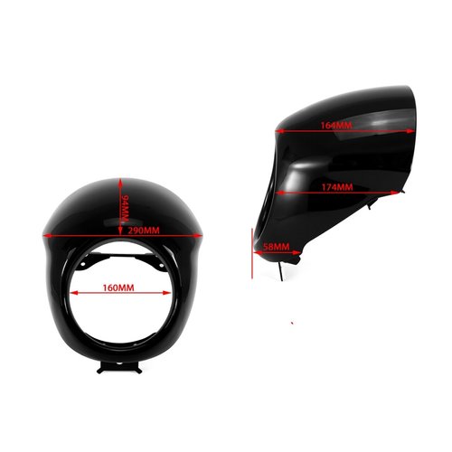 Carénage de phare pour HD Street XG 500 XG 750 2014-2017