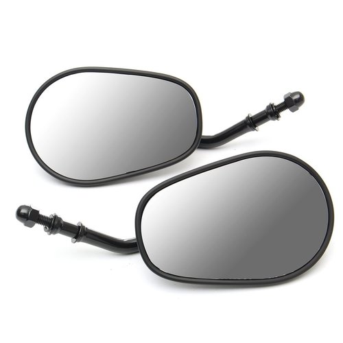 Universal HD Look Mirror Set - Matt Black