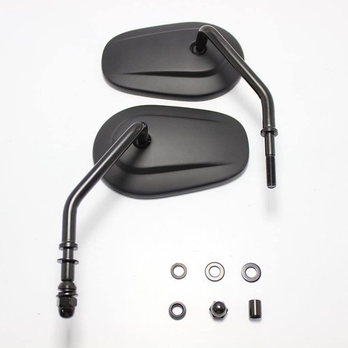 Universal HD Look Mirror Set - Matt Black