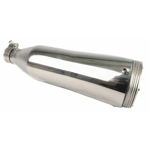 Cone Style  Short Demper Chrome 38mm