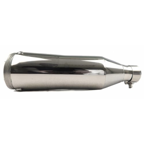 Cone Style  Short Demper Chrome 38mm