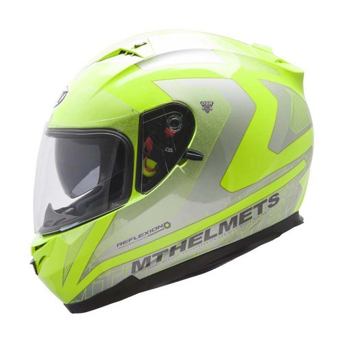 MT Helmets Blade SV Reflexion Fluor Gelb/Grau