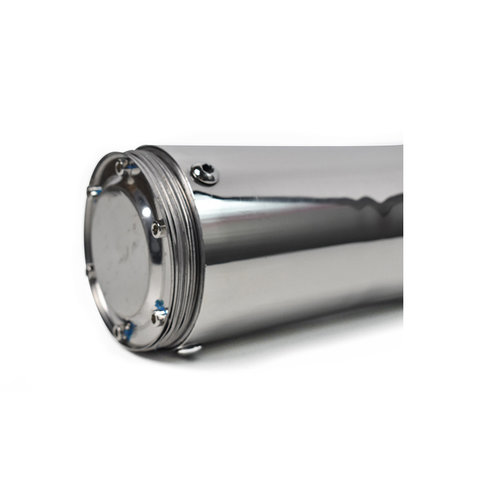 Cone Style Dämpfer Chrome 42mm