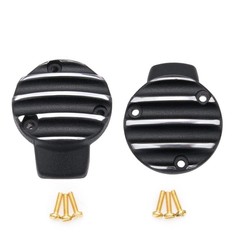 TPS Carb/Throttle body covers ribbed (selecteer kleur)