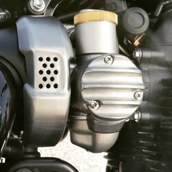 TPS Carb/Throttle body covers ribbed (select colour)