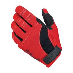 Gants de moto rouge/noir/blanc