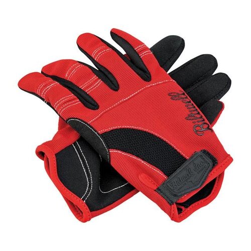 Biltwell Gants de moto rouge/noir/blanc